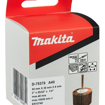 Makita Lamellenborstel 50x20x6 K40 - D-75378