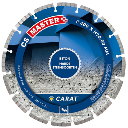 Carat Diamantzaag Beton Ø300X25,40mm CS Master - CSM3004000