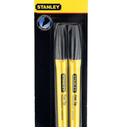 Stanley Markeerstift Fijne Tip Zwart - 0-47-316