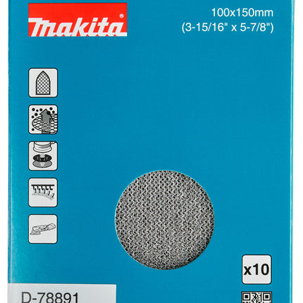 Makita Schuurnet 100x150mm K80 D-78891