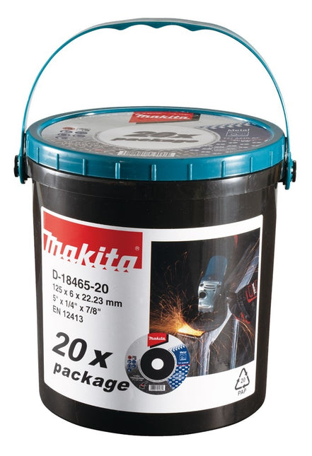 Makita Afbraams met 125x6,0x22,2 20st - D-18465-20