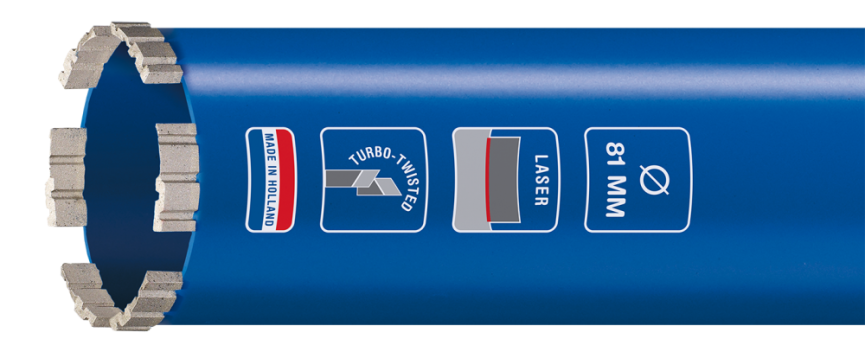 Carat Laser Diamantboor Ø28x400xm30 - Beton Master - EM02840050