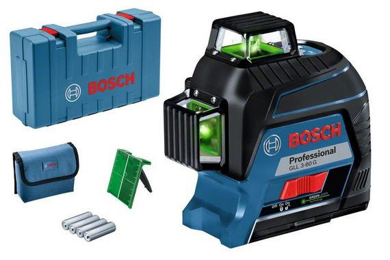 Bosch GLL 3-80 G Lijnlaser in Koffer - 0601063Y00