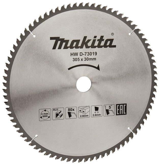 Makita Zaagb alu 350x30 80T 5G - D-73019