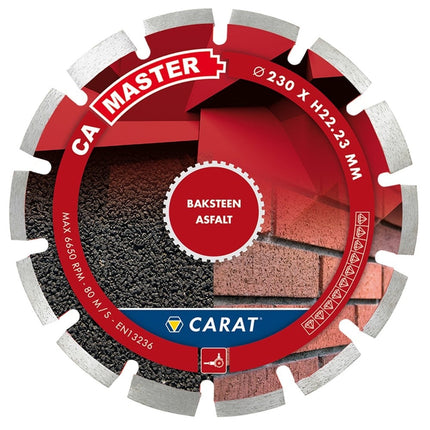 Carat Diamantzaag Baksteen 150X22,23mm CA Master - CAM1509000