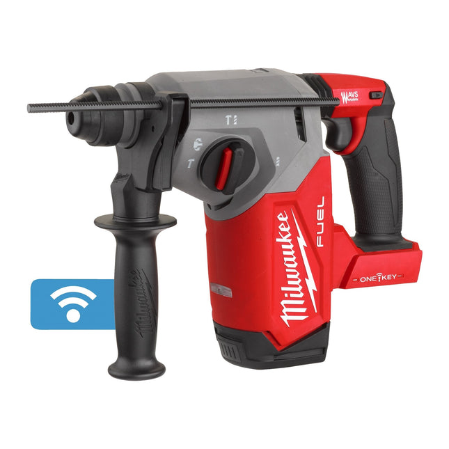 Milwaukee M18 ONEFH-0X ONE-KEY SDS-Plus Hamer met 4 standen 18V