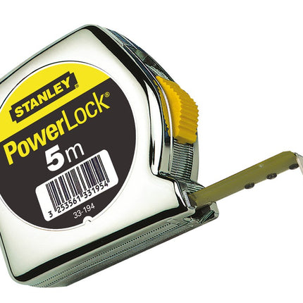 Stanley Rolbandmaat 10 Meter PowerLock ABS - 0-33-442