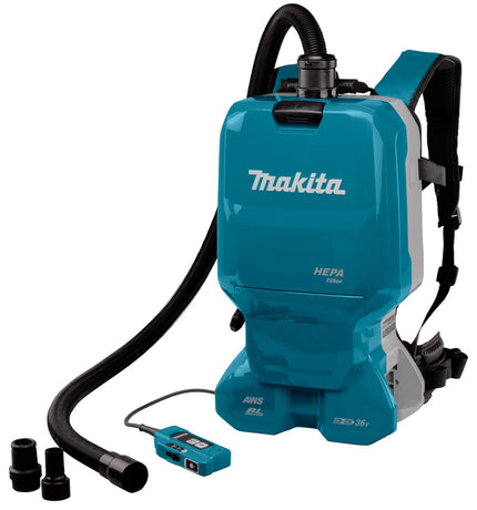 Makita DVC665ZU 2x18 V Rugstofzuiger