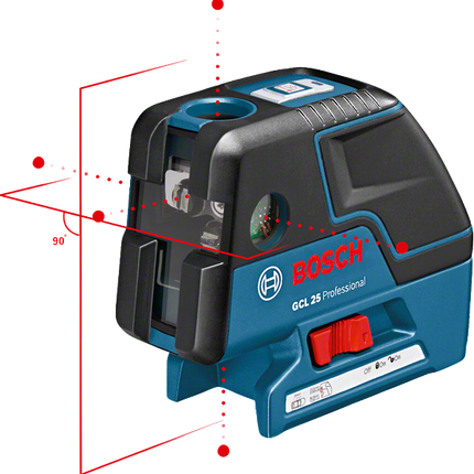 Bosch GCL 25 Punt/Lijnlaser met bouwstatief en beschermtas - 0601066B01