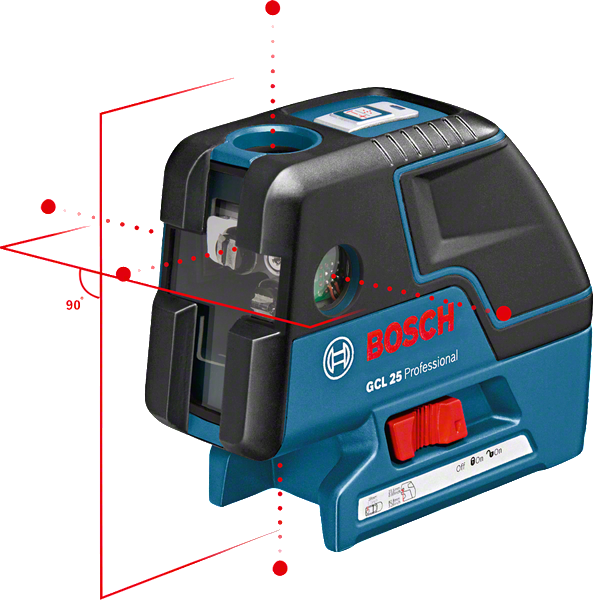 Bosch GCL 25 Punt/Lijnlaser met bouwstatief en beschermtas - 0601066B01