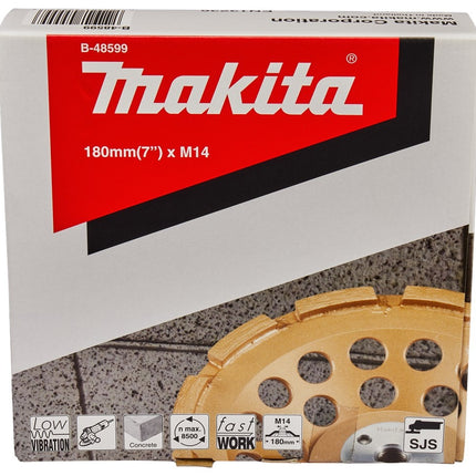 Makita Komschijf diam grof 180mm M14 - B-48599