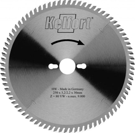 Kelfort Cirkelzaagblad 210mm TF (negatief) 54 tanden