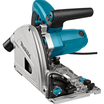 Makita SP6000J1X2 230 V Invalcirkelzaag 165 mm - 2 geleiderails