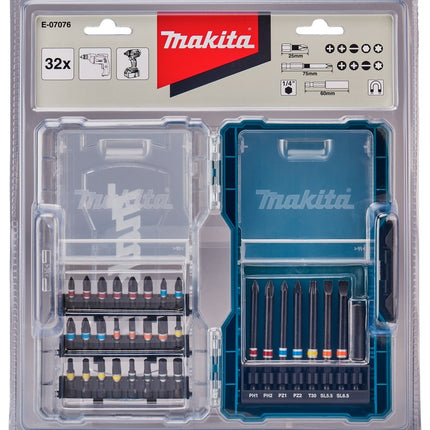 Makita Bit set 32-delig - E-07076