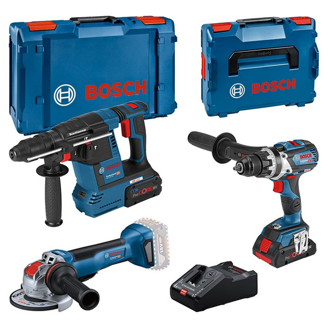 Bosch 3-delige Toolkit in L-Boxx 18V GSR GWX GBH - 0615990N2X