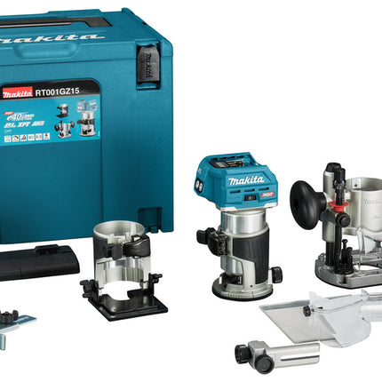 Makita RT001GZ15 40 V Max Boven- en kantenfrees