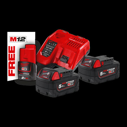 Milwaukee M18 NRG-502 Accu en lader kit