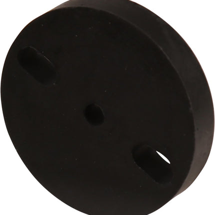 Oxloc Verhoger Zwart Rubber  57X10mm