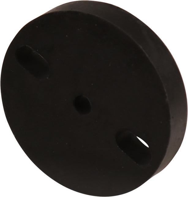 Oxloc Verhoger Zwart Rubber  57X10mm