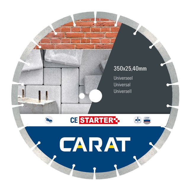 Carat Diamantzaag Universeel 300X22,23mm CE Starter - CES3003000