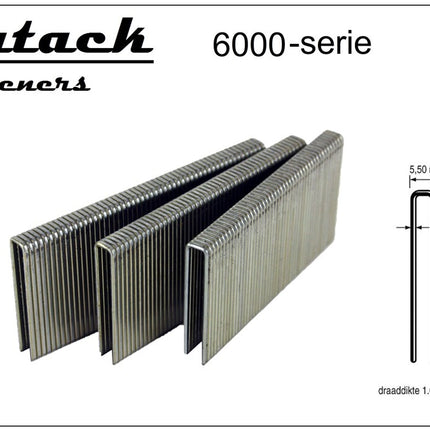 Dutack Niet 6000 serie 10mm CNK 5mille in doos