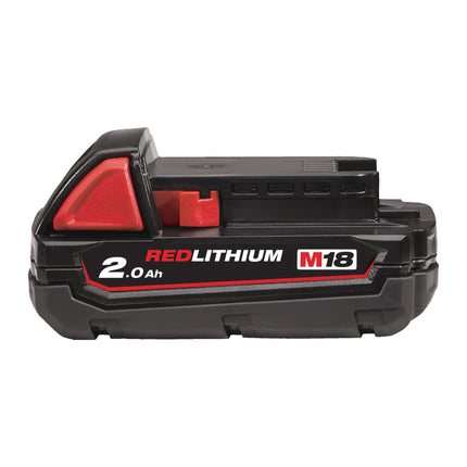 Milwaukee M18 FN16GA-202X FUEL 16 GA Haakse Afwerkspijkermachine - 2x2Ah 18V