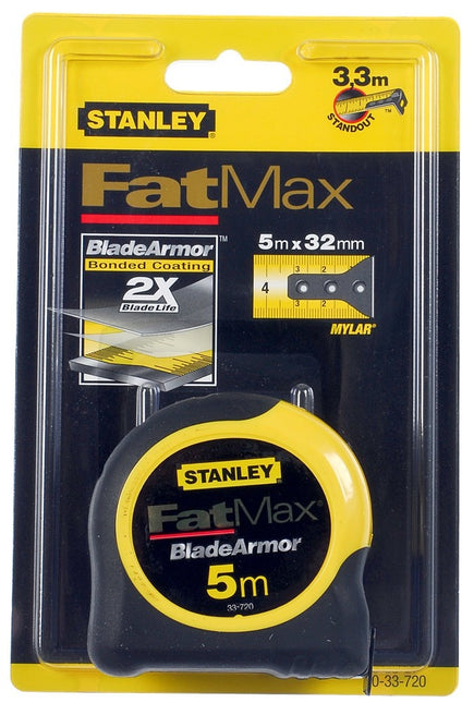 Stanley Fatmax Rolbandmaat Blade Armor 5m 32mm