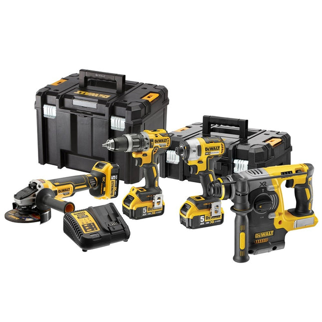 DeWalt DCK422P3T-QW 4-Delige Set DCD796 + DCF887 + DCG405 + DCH273