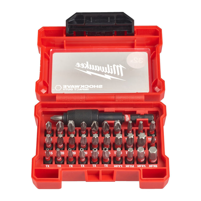 Milwaukee 32-Delige SHOCKWAVE Impact Duty Set Schroefbits - 4932464240