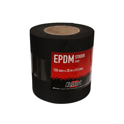 Kelfort EPDM Folie Zwart 0.15X20M X0.5mm - 1525902