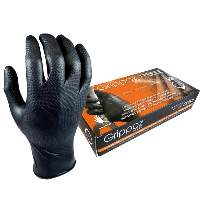 OXXA Premium X-Grippaz Pro 44-550 Handschoen Zwart 50st 9L - 14455009