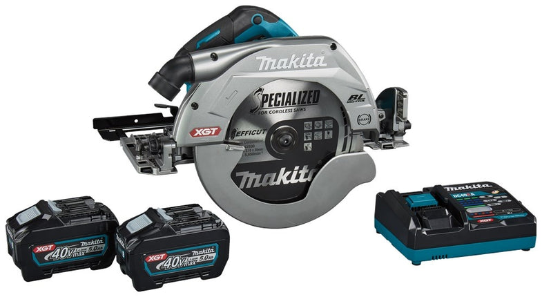 Makita HS011GT201 40 V Max Cirkelzaag 270 mm