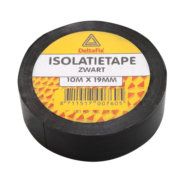 Deltafix Isolatieband Barcode Zwart 10mx19mm - 760