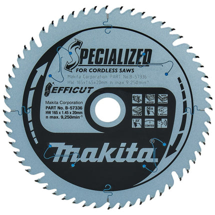 Makita Zaagb Hout 165X20X1,6 56T - B-57336