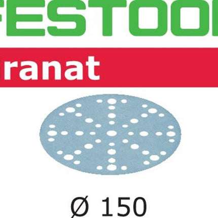 Festool Schuurschijf Granat STF D150/48 P180 GR/100 - 575166