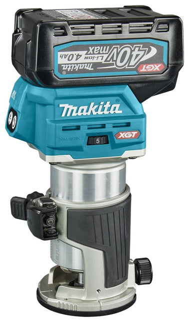 Makita RT001GM206 40V Max Boven- en kantenfrees