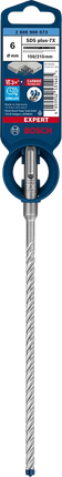 Bosch Hamerboor SDS-Plus-7X 6x150x215mm - 2608900073