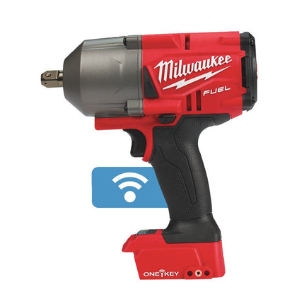 Milwaukee M18 ONEFHIWP12-0X Li-Ion ONE-KEY™ FUEL™ 1/2? slagmoersleutel met verende borgpen (excl. accu)