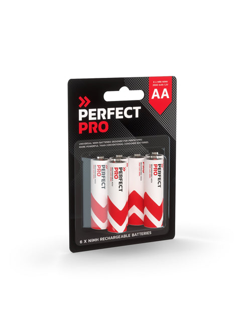 PerfectPro NiMH Batterijen Aa (6 stuks) - B-AA6