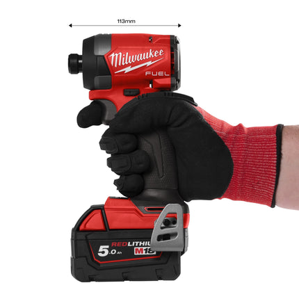 Milwaukee M18 FID3-502X 1/4" Hex Slagschroevendraaier - 5Ah 18V