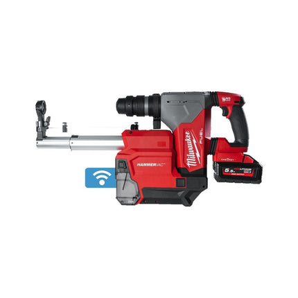 Milwaukee M18 ONEFHPXDEL-552C ONE-KEY SDS-Plus Hamer met Stofafzuiging - 5.5 Ah 18V