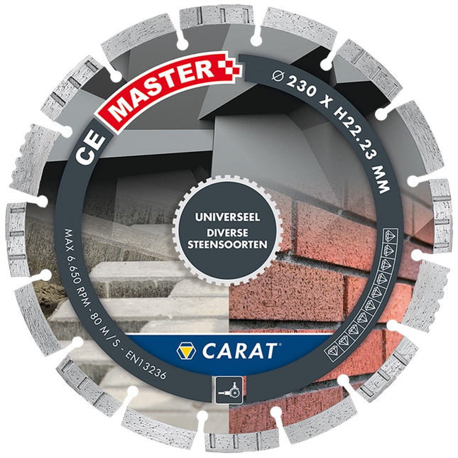 Carat Diamantzaag Ø125X22,23mm - Type CE Master - CEM1253000