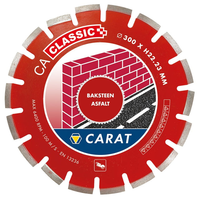 Carat Diamantzaag Asfalt Ø350X20,00mm CA Classic - CAC3502000