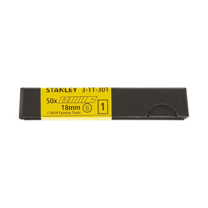 Stanley Afbreekmesjes 18mm 50st - 3-11-301