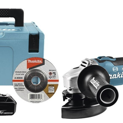 Makita DGA506RTJ 18V Haakse slijper