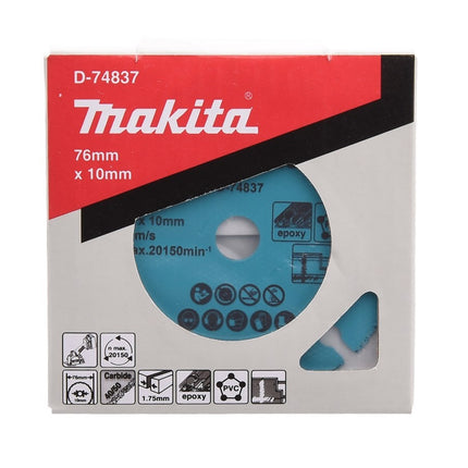 Makita Diamanstsch. gips/pvc 76x10mm - D-74837