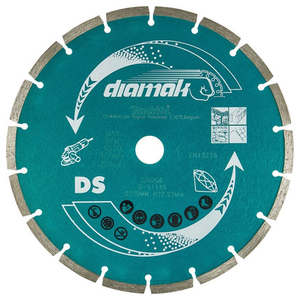 Makita Diam.sch. 230mm seg - D-61145