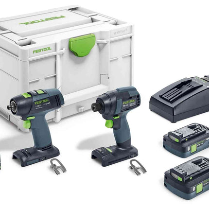 Festool TID 18 HPC 4,0 I-SET Accu-Slagschroevendraaier / schroefboormachine - 577244