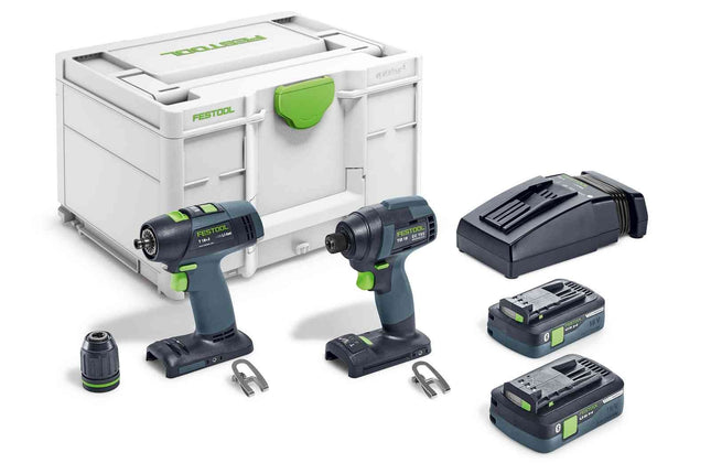 Festool TID 18 HPC 4,0 I-SET Accu-Slagschroevendraaier / schroefboormachine - 577244