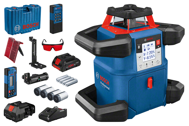 Bosch GRL 600 CHV set Rotatielaser in Koffer - 06159940P5